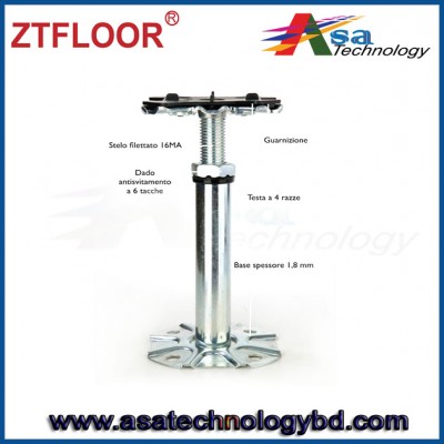 Raised Floor Flat Head Pedestal