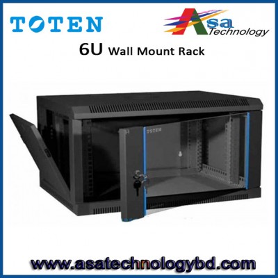 6u Wall Mount Rack, 600mm X 450mm