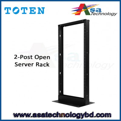 42U Network Server Rack/Cabinet, 2-Post Open Server Rack