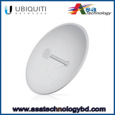 Ubiquiti Networks airMAX BaseStation Rocket M5 5GHz Hi Power 2x2 MIMO and RocketDish LW RD-5G30-LW 30 dBi 5GHz airMAX Point-to-Point Bridge Dish Antenna