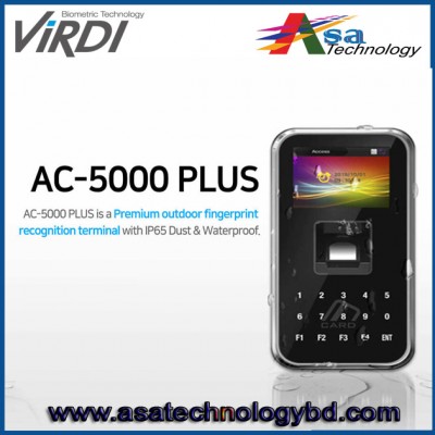 Fingerprint And Card Access Contro Virdi AC-5000 Plus