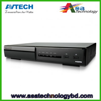 Avtech Nvr Avh0401  4 Channel Plug-N-Play Poe Nvr Ip Recorder Camera