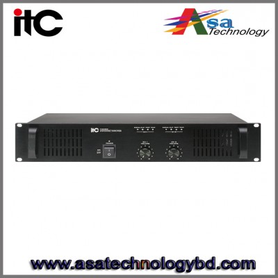 Two Channel Power Amplifier, ITC-T-2S500