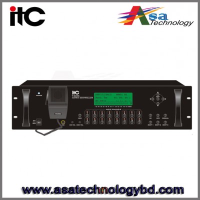 16 Zones Weekly Timer with 8x16 Audio Matrix and Mp3, ITC T-6600