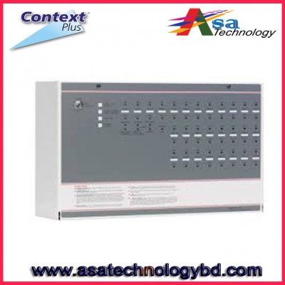 Conventional Fire Control Panel 16 Zone Expandable to 28, Context Plus