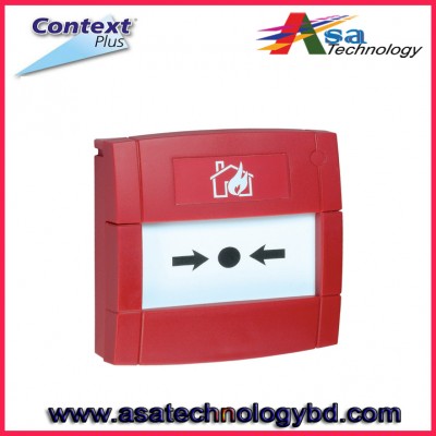 Conventional Manual Call Point For Fire Detection System Context Plus