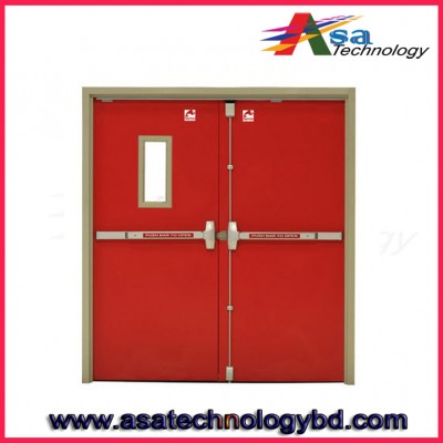 Double Leaf Fire Resistant Doors,  Thickness: 14-18 Gauge