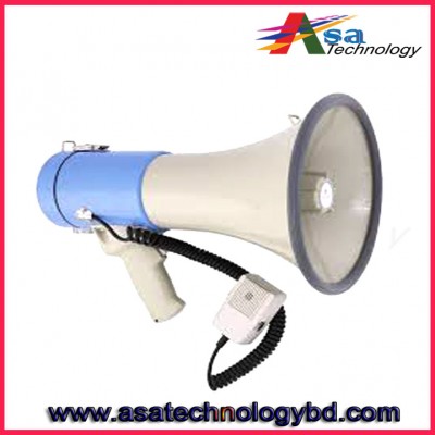 Hand Mike 25W Megaphone With Built-In Siren