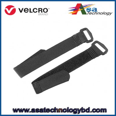 Velcro Cable Tie Hook and Loop Elastic Buckle