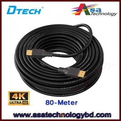 HDMI Cable 80-Meter HD 4k Support High Quality
