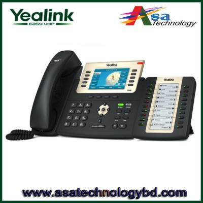 Gigabit IP Phone,16 Lines. Dual-Port Gigabit Ethernet,3af Poe, Power Adapter Yealink T29G IP Phone