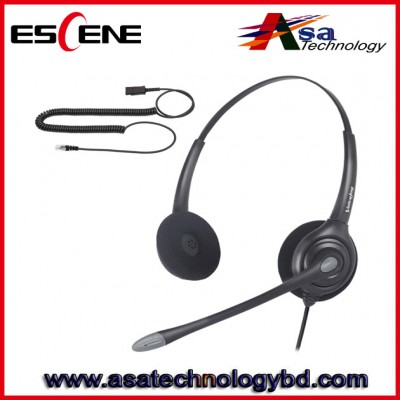 IP Telephone set  Headset, Escene