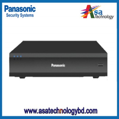 Panasonic 64ch 4k&h.265 2u network video recorder, pi-nl4864ck