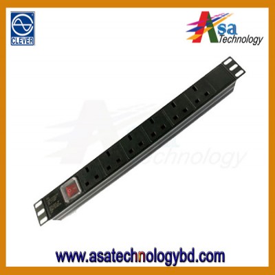 6-Port Power Distribution(PDU), UK Type Unit 13A