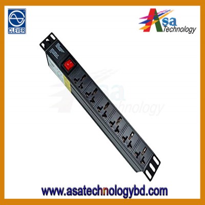 6-Port Power Distribution(PDU), Universal Type Unit 13A