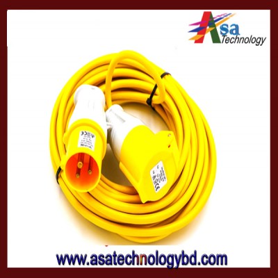 63 Ampere 5 Pin Industrial Waterproof Plug IP67 035 Socket  Hook Up Mains for Camping Site 5 Pin 32amp/63amp