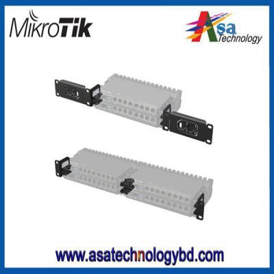 MikroTik Quad RB5009UG+S+IN 1RU Rackmount Kit K-79