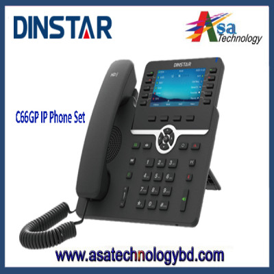 Dinstar C66GP Gigabit Ethernet IP Phone Set
