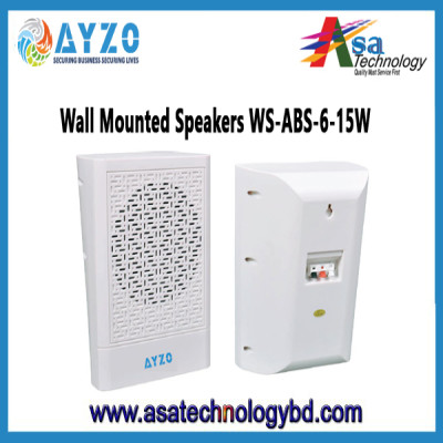 Wall Mounted Speakers Ayzo WS-ABS-6-15W
