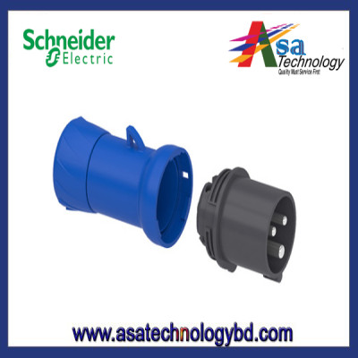 schneider industrial socket-32A 3-Pin straight Type