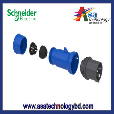 schneider industrial socket-16A 3-Pin straight Type