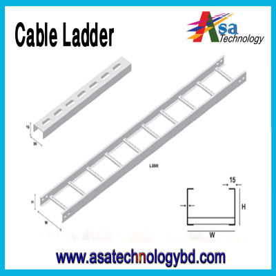 4-Inch Cable Ladder with Accessories