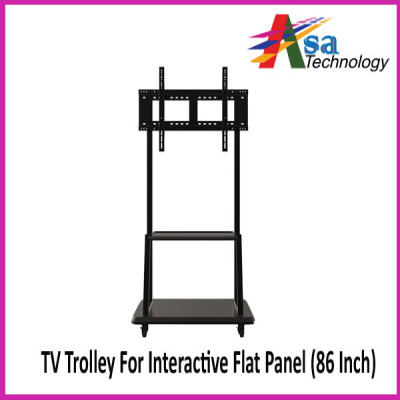 Trolley for Interactive Flat Panel Display 55inch 65inch 75inch 86inch