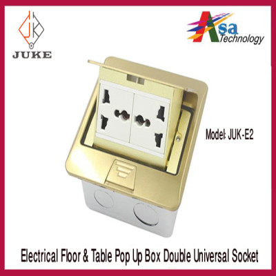 Electrical Floor & Table Pop Up Box Doble Universal Socket