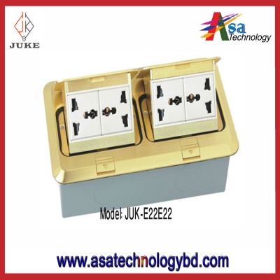 Electrical Socket Type:  Electrical Table and Floor Pop Up Box Doble Universal Type Socket Two Gang
