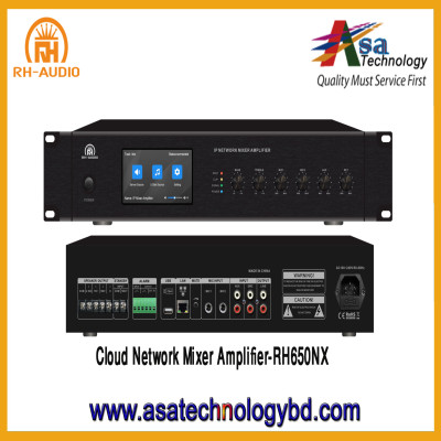 IP Cloud Network Mixer Amplifier, RH-Audio-RH650NX, 650W Bangladeh